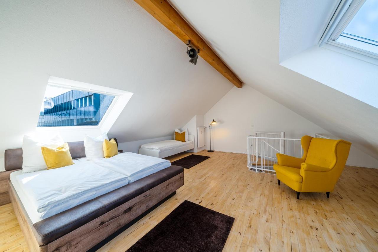 Stylisches Penthouse Zentral Tischfussball 100M2 Wii Hannover Bagian luar foto
