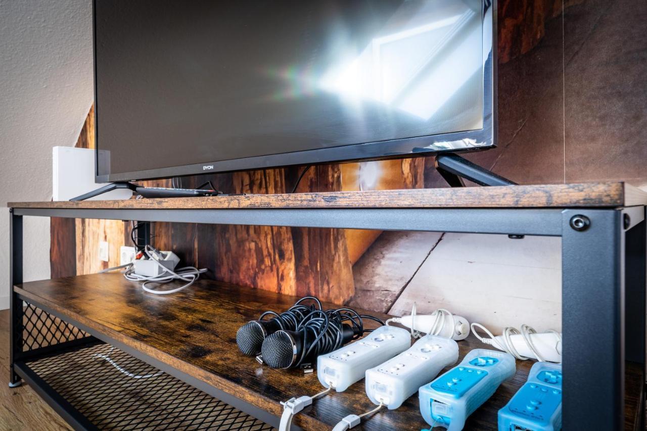 Stylisches Penthouse Zentral Tischfussball 100M2 Wii Hannover Bagian luar foto